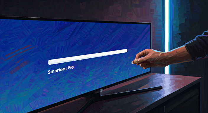 IPTV Smarters Pro sur un téléviseur Samsung